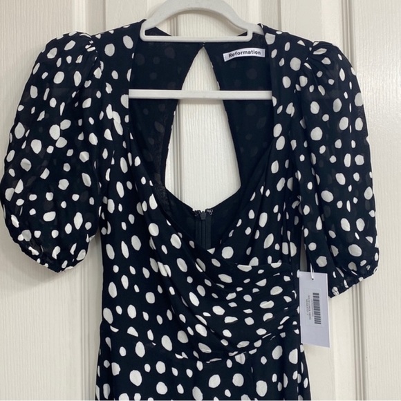 NWT Reformation Wildflower Dress in Memento Size 0 - Picture 4 of 5